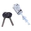 Door Lock Cylinder Left Front with Key Compatible for 2004-2012 3 Series E90 E91 51217162427
