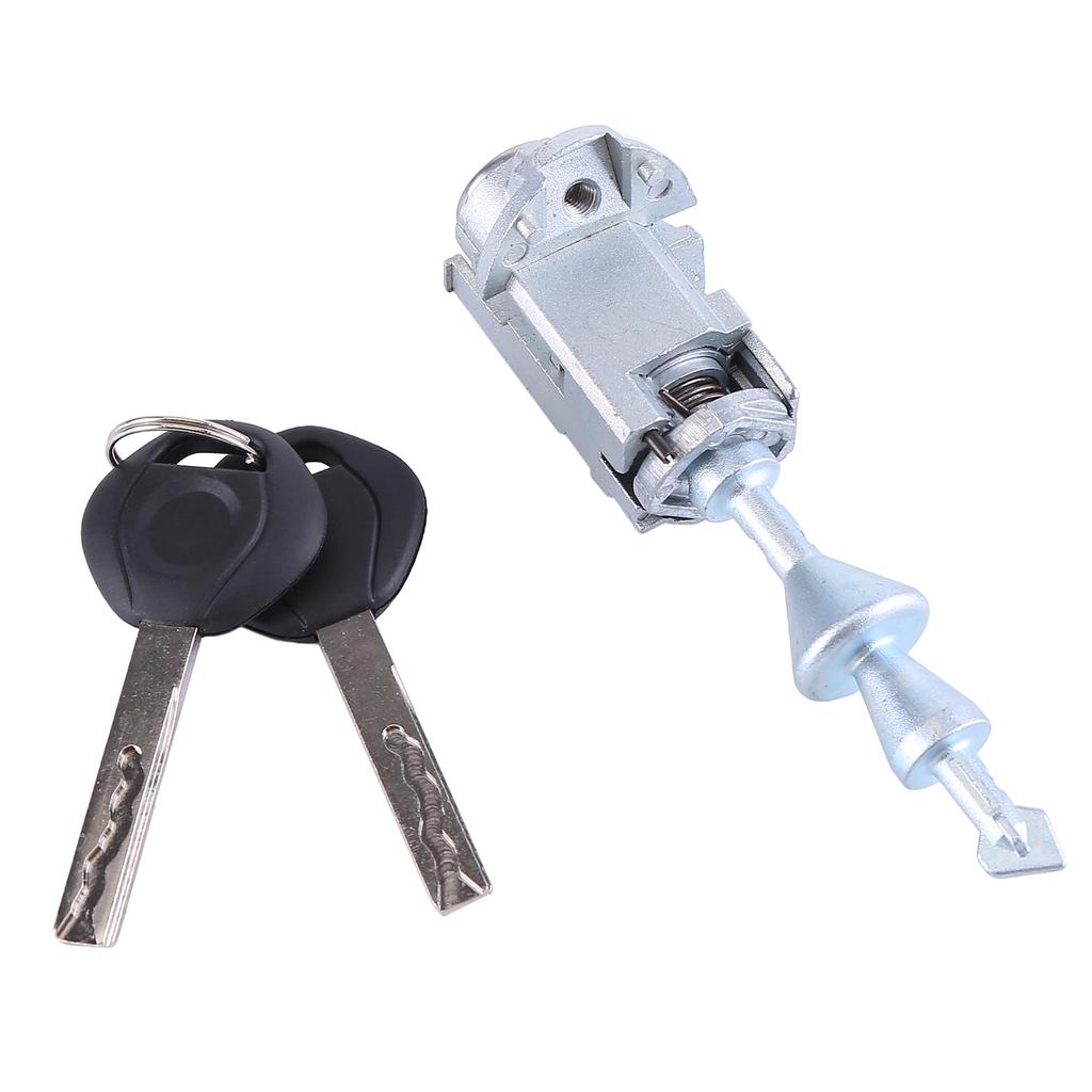 Door Lock Cylinder Left Front with Key Compatible for 2004-2012 3 Series E90 E91 51217162427