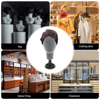 Wig Glasses Hat Head Display Holder Stand Professional Training Male Female Foam Head Home DIY Crafts Props