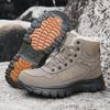 New high-top wear-resistant outdoor Martin boots hiking shoes casual large-size couple travel shoes