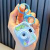 Luminous Cartoon Projector Camera Keychain - Small Gift & Bag Pendant