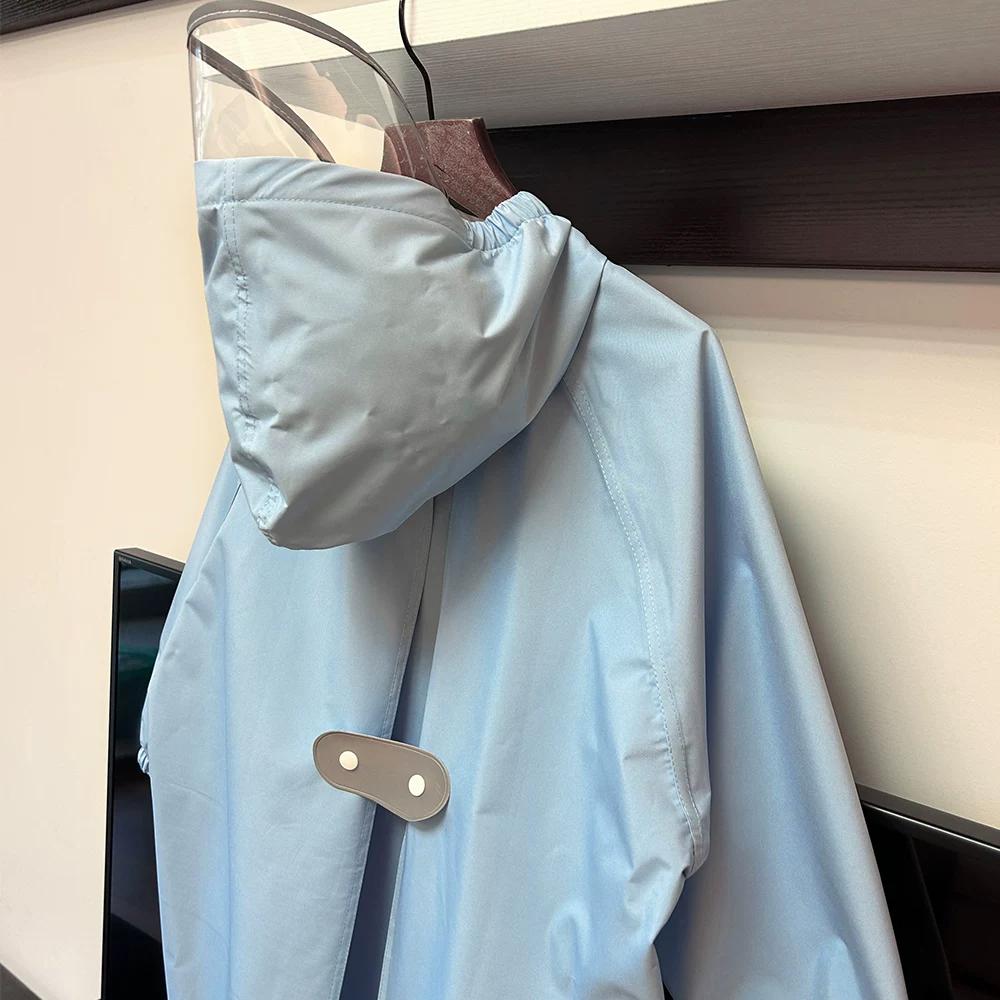 Children's Raincoat 2026 New Model for Primary School Students Cartoon Anime Lightweight Quick-Dry Waterproof Split Long Zipper Rain Poncho