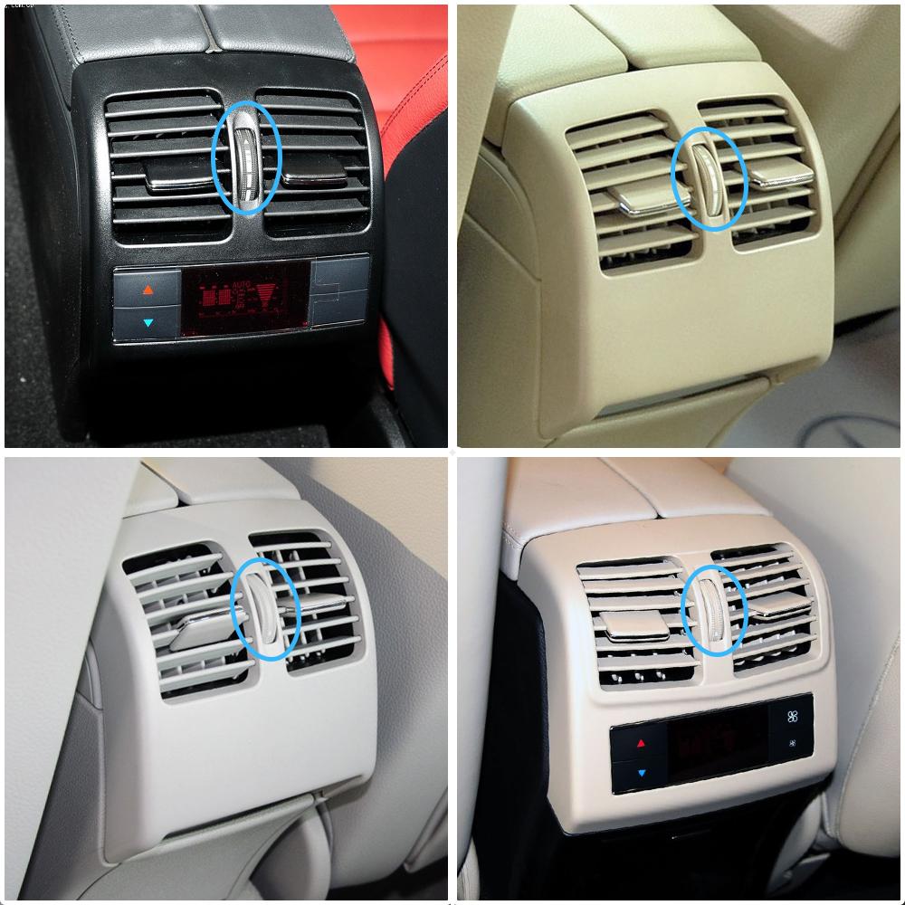 Car Rear Air Conditioning Air Vent Base Roller AC Vent Rolling Wheel For Mercedes BENZ C E GLK Class W204 W212 W207 X204