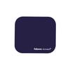 Fellowes Mouse Pad with Microban - Antibacterial Protection - Rubber Base - 23.2x19.9cm - Blue Color-5933805