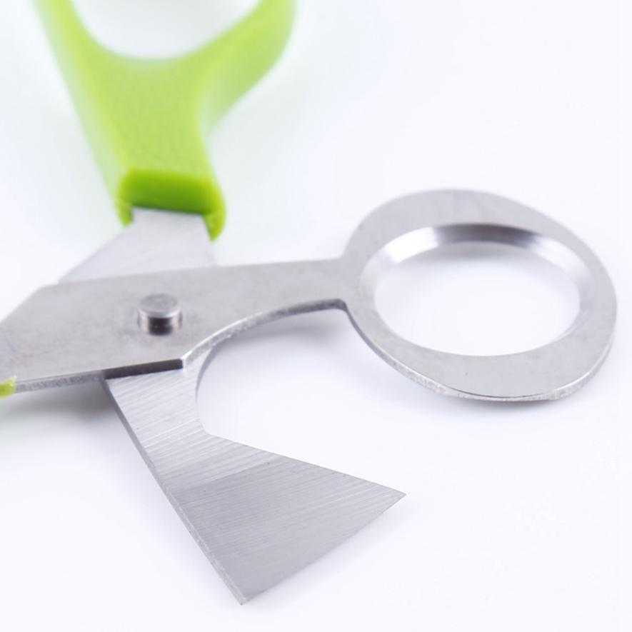 Bird Egg Quail Egg Scissors Stainless Steel Egg Cutting Tool Egg Shell Breaker Cutter Egg Opener