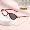 Light-sensitive Color-changing Glasses Fashion Anti-blue Light Glasses Frame Nerd Stand Myopia Glasses 6085