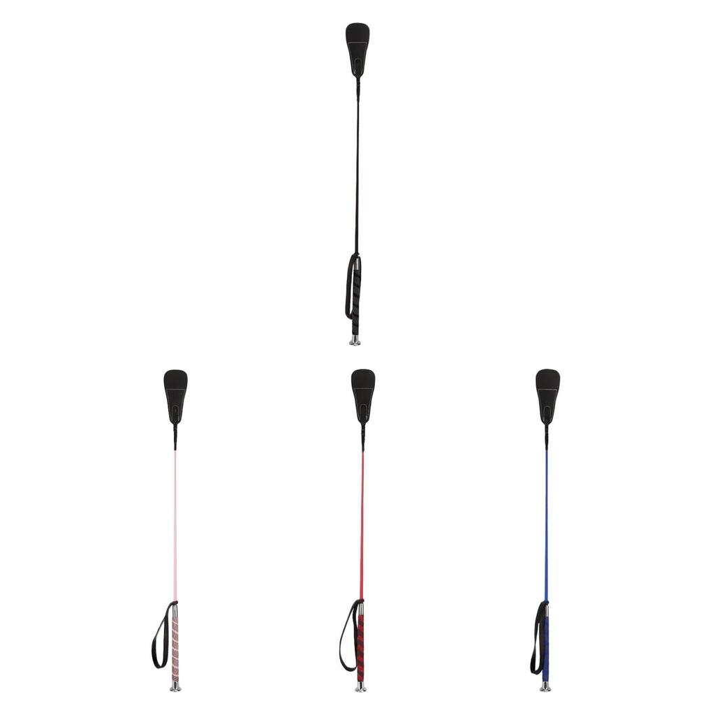 68cm Horse Crop with Non Slip Handle Rubber Whip for Horse Riders Training Riding Equipment Equestrian Whip