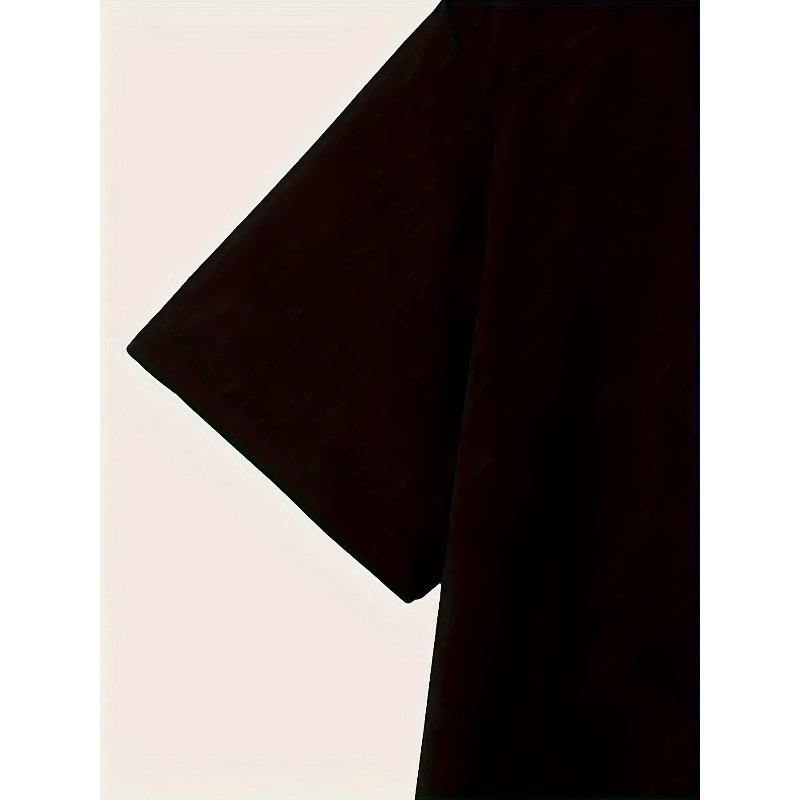 Avrupa bedenleri Yaz Tarzı Baskılı Trend Rahat Kısa Kollu Erkek Tişört, Erkekler İçin Çok Yönlü Rahat Üst, Rahat Tişört