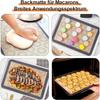 Silikonové opakovaně použitelné pečící podložky s nepřilnavým povrchem, plech do trouby, pekařské nástroje, sušenky/chléb/makaróny, kuchyňské příslušenství na pečení