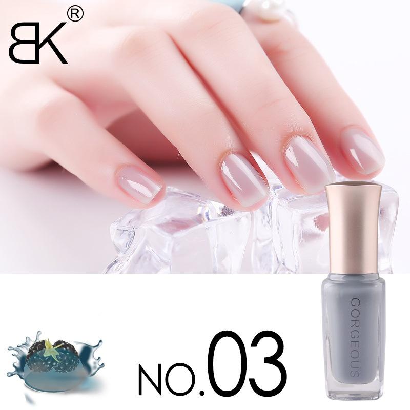 

10 мл лак для ногтей ярких цветов, полупрозрачный желейный лак для ногтей, нетоксичный, долговечный, не отслаивается 3