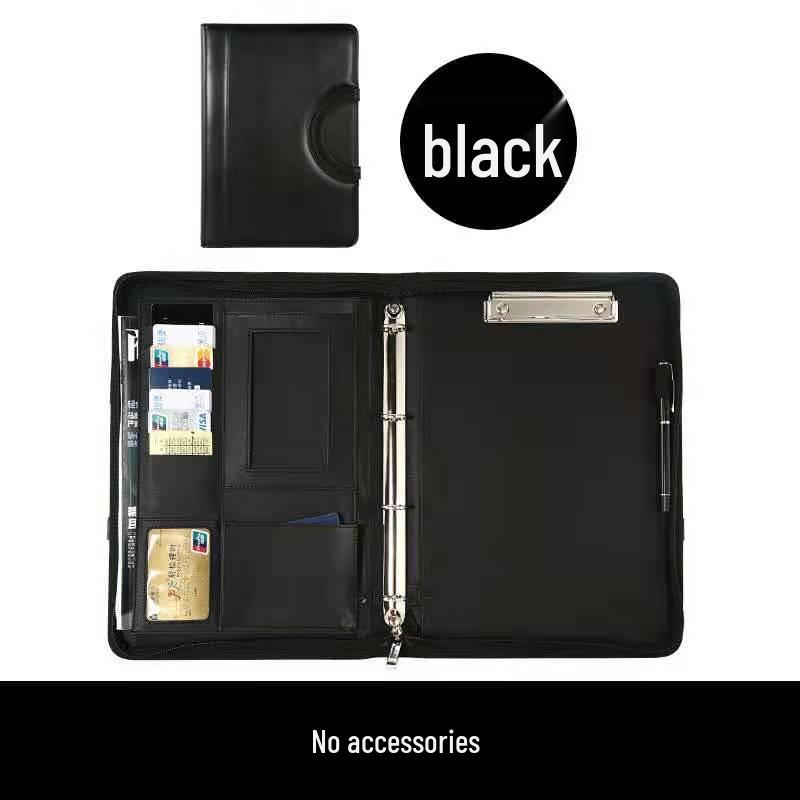 Business Manager Multi-Functional A4 Zipper Folder with Calculator