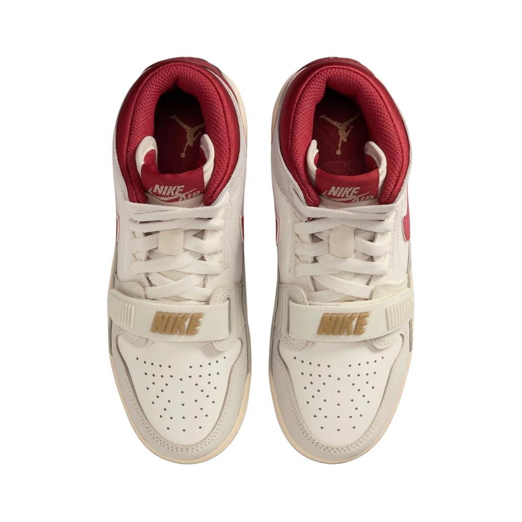 Air Jordan Jordan Legacy 312 High Top Basketballschuhe Kinder Sneaker Beige Rot IQ9785-161