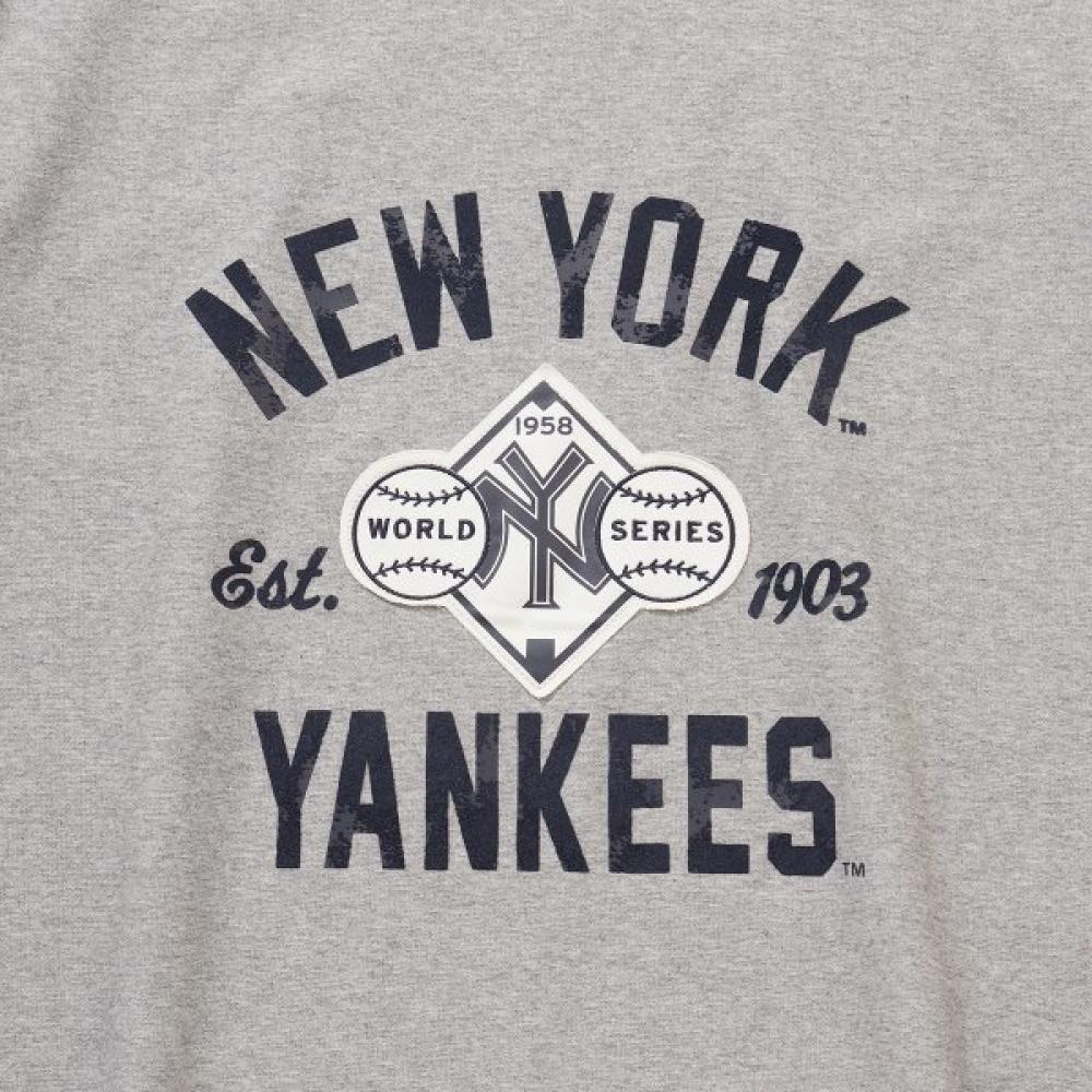 New Era Mlb New York Yankees T shirT heaTher Gray 15147502