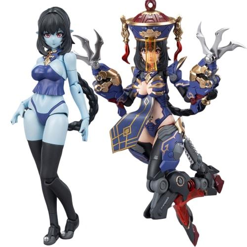 

HiPlay Hemoxian Zombie Machine Girl Kuren JIULIAN HM001 1/12 Scale Pre-Colored Plastic Model Kit from Medeta s Echoes.