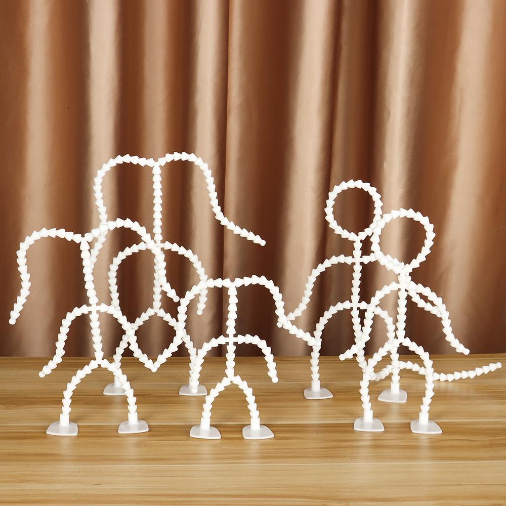 Bär Biegsames Gelenkiges Baumwollpuppen-Skelett Plüschtier Spielzeug Puppenzubehör Puppengelenk Skelett