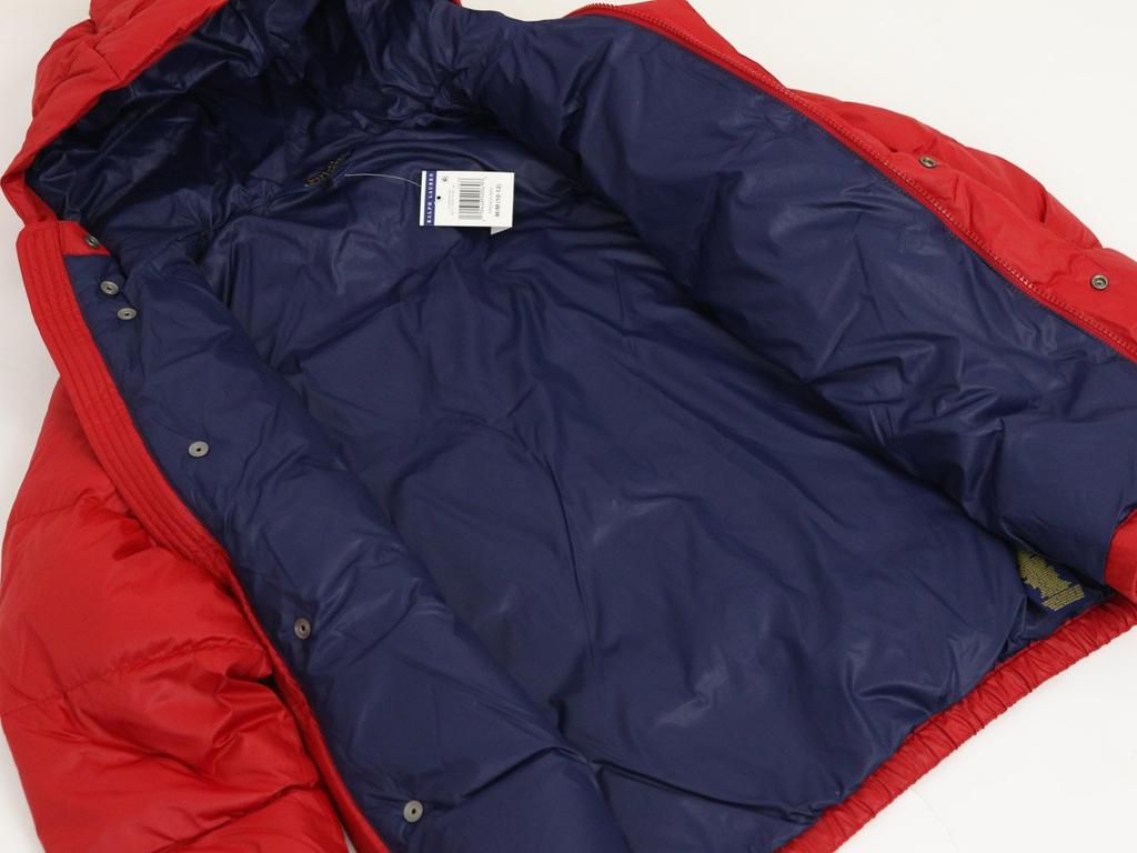 POLO RALPH LAUREN Down Jacket with Hood and Pony Size L Boys' Embroidery, (Product Code 0101685)