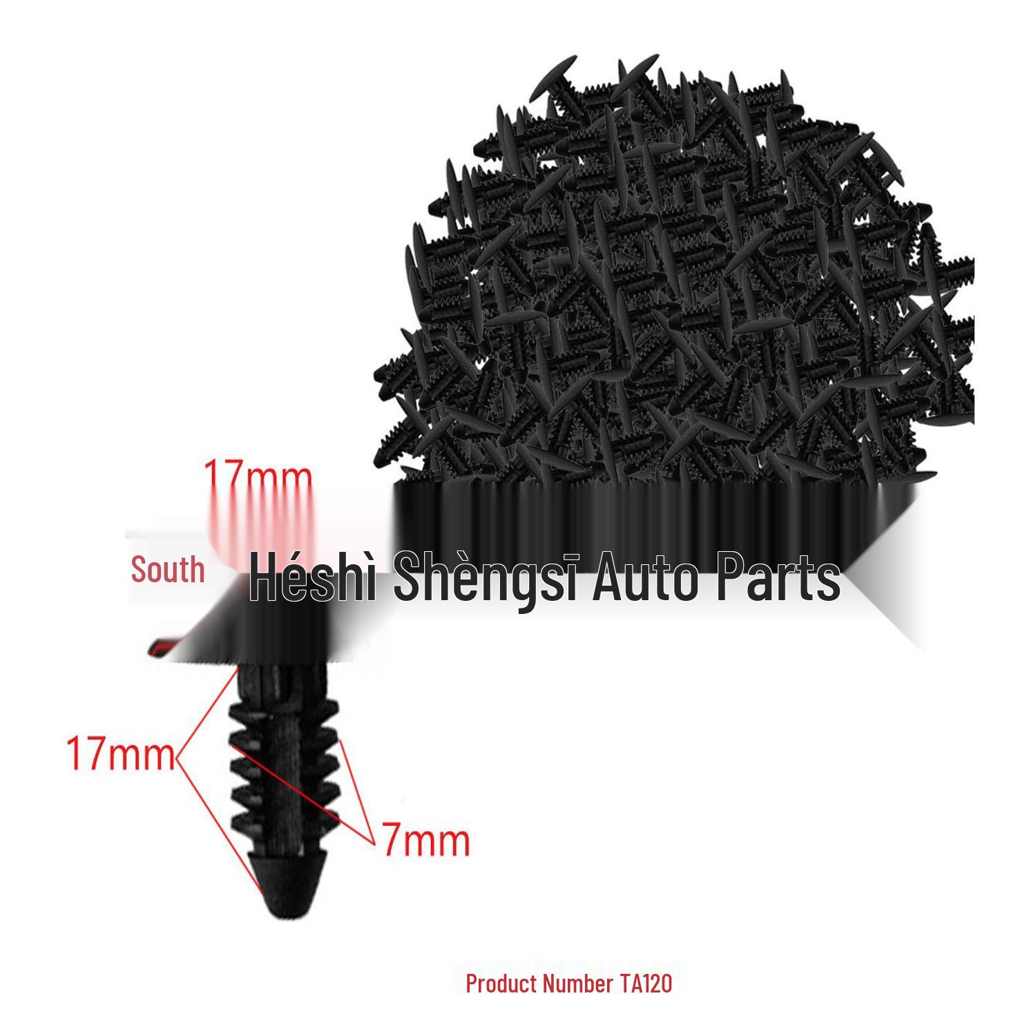 

Universal Car Roof Heat Insulation Cotton Panel Clip for Accessories and Shelf Trim Installation 10000