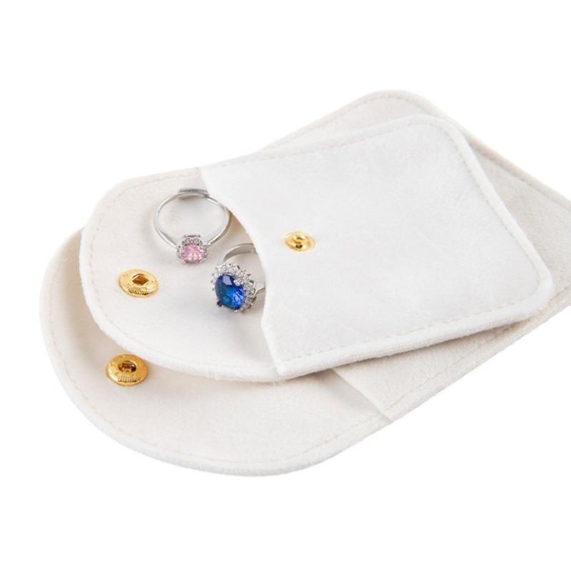 Elegant Flannel Bag for Jewelry Storage Perfect Gift Packaging Bags for Rings Bangles Bracelets Necklaces and Earrings