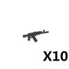 MOC Military Building Blocks Accessories Weapons Guns Special Forces Soldiers AKM Rocket Launchers Night Vision Toys Gifts X036