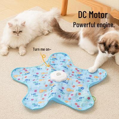Automatisch Draaiend Speelgoed voor Katten: Zelf-Entertainment Huisdier Balspel voor Verveling Verlichting en Interactief Spel