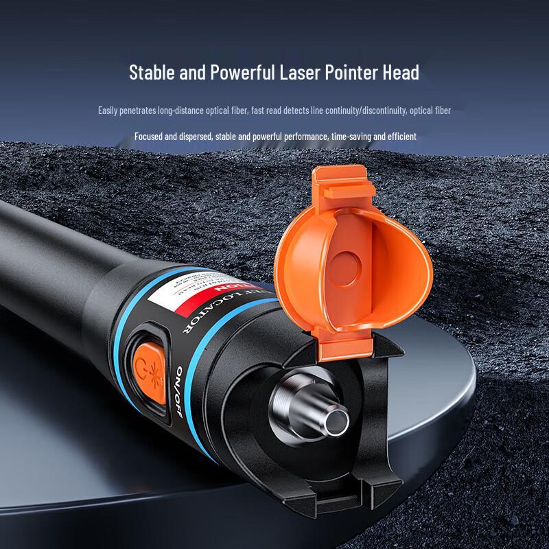 SAMZHE 10mW Fiber Optic Red Light Visual Fault Locator