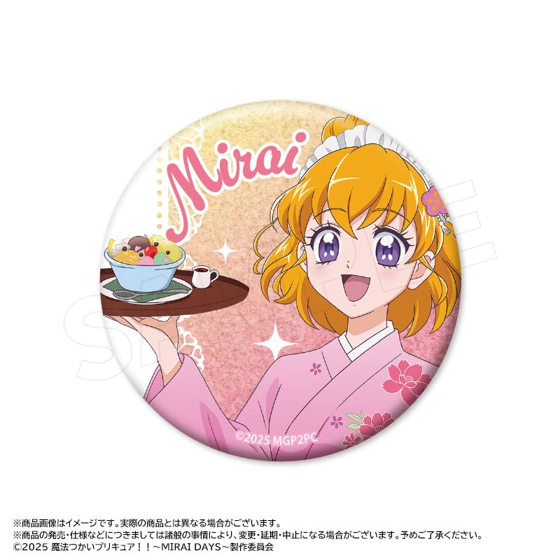 Girls Trading Glitter Can Original Sweets Shop Box of 10 "Maho PreCure!! ~MIRAI DAYS~" Badges, Ver.,