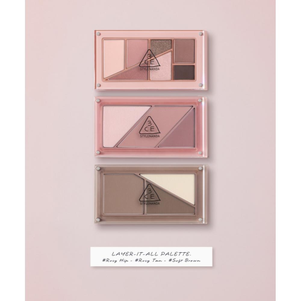3ce Layer It All Palette + Blush 2 Types
