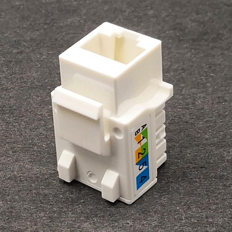 5ks Cat6 Rj45 110 Punch Down Keystone Počítačový modul Síťový Ethernet Jack