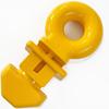 Forged Alloy Steel Right Angle Top Lock Container Lifting Hook with Vertical Lifting Ring