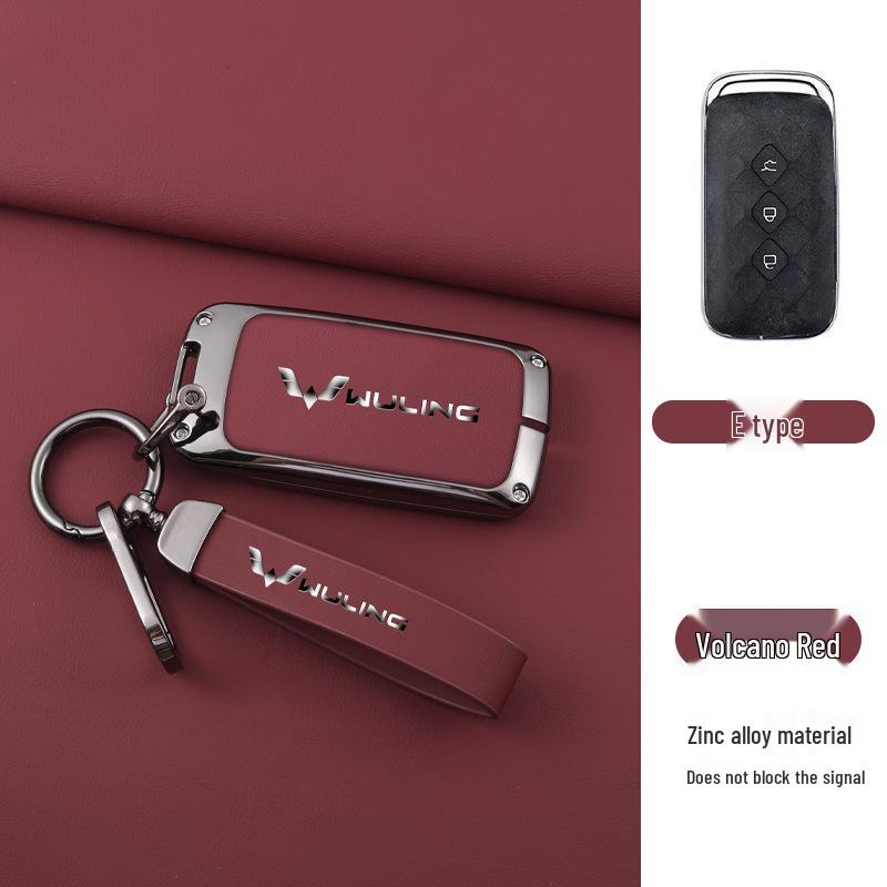 Wuling High-end Men's Car Key Case for Jiachen, Bingo, Hongguang MINIEV, Capgemini, Journey