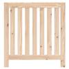 Vidaxl Radiator Cover, 79.5X19X84 Cm, Solid Pine Wood