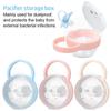 Durable Portable Dust-proof Infant Supplies Baby Pacifier Box Soother Container Nipple Storage Case