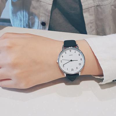 Casual Mens Quartz Analog Watches Simple Vintage Leather Watch Students Watch