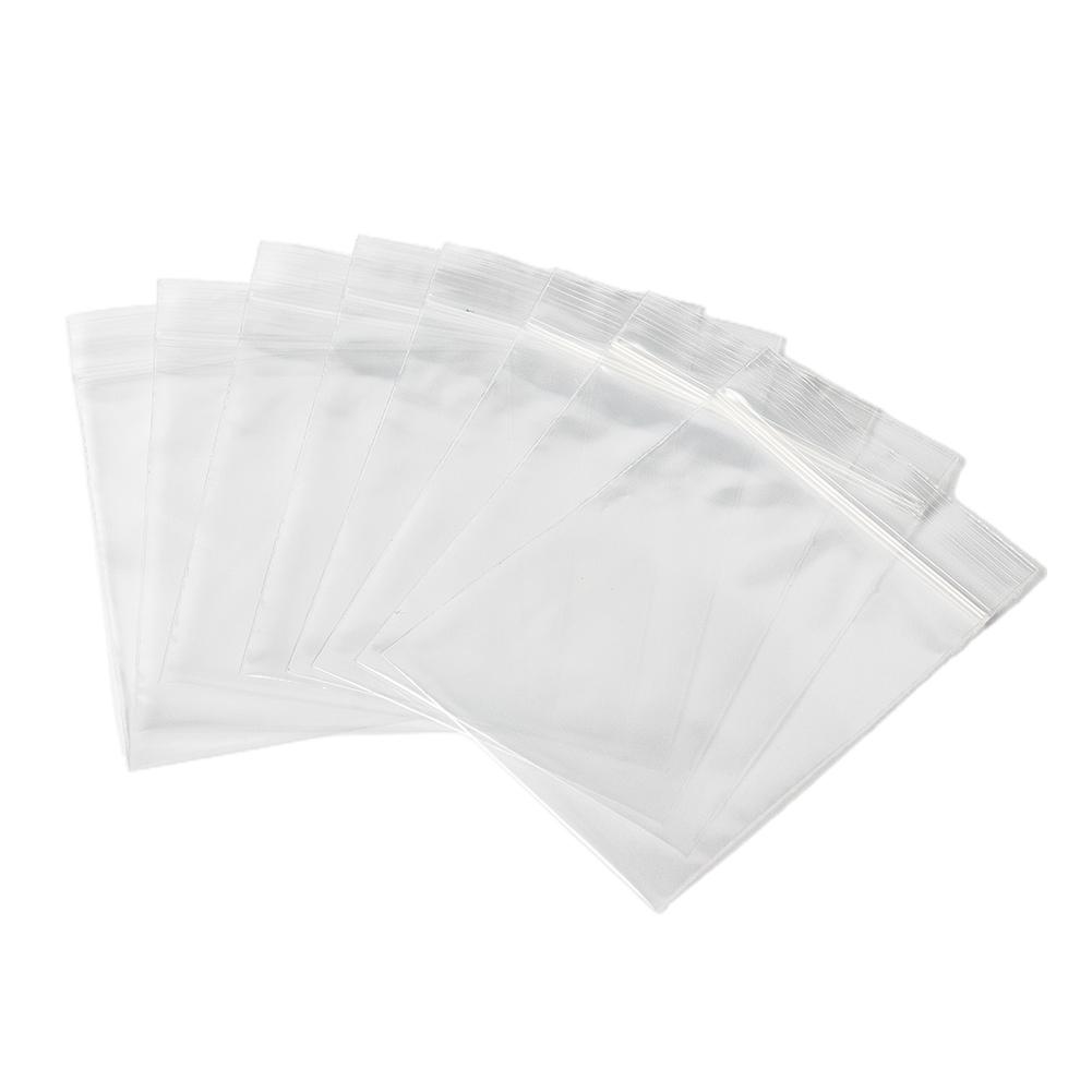 100 Plastic Bag 100pcs 3 Sizes Baggies Baggy Plastic