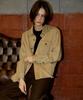 MAGOODGAN Labor 2121 Herringbone Cotton Oversized Khaki Military Shirt