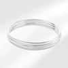 Solid Dreamcatcher Bangle Bracelet For Women Young Three Lives Three Worlds Valentine Gift For Best Friend Fashion Jewelry