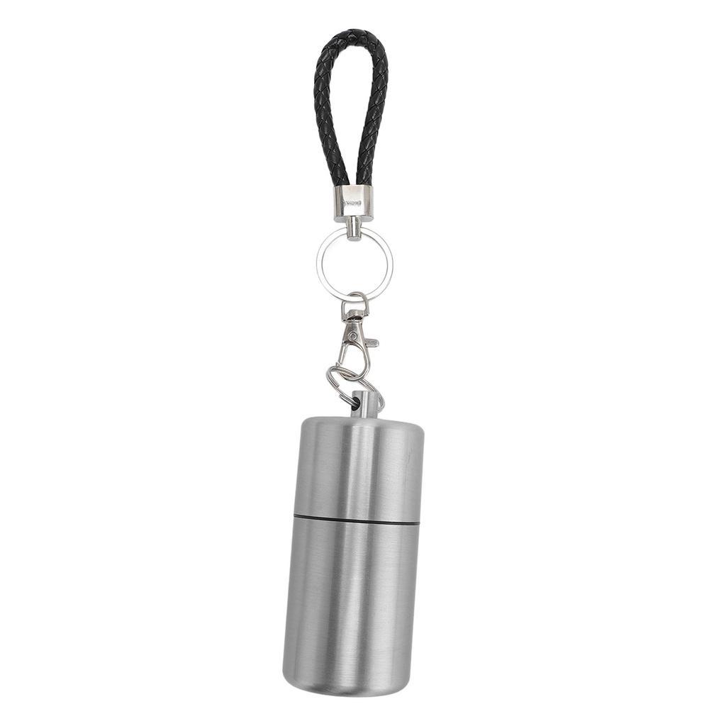 Metal Storage Bottle Water Proof Multifunctional Aluminum Storage Container for Outdoor Camping Tarvel