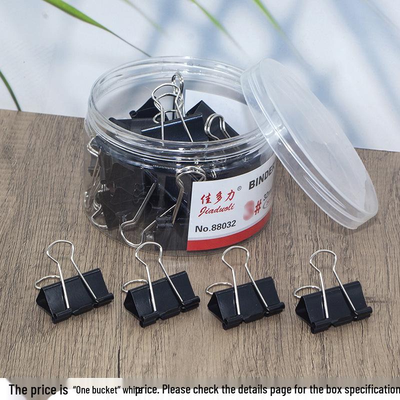 Morandi Color Swallowtail Paper Clips, Office Supplies, Assorted Metal Document Clips