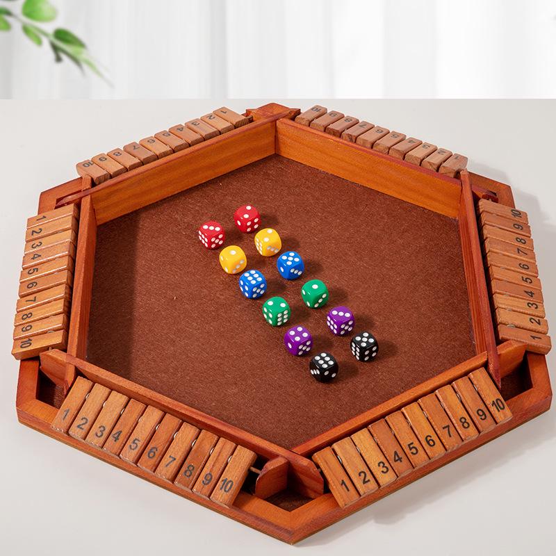 Children's Wooden Flip Number Game: Educational Parent-Child Logic Toy