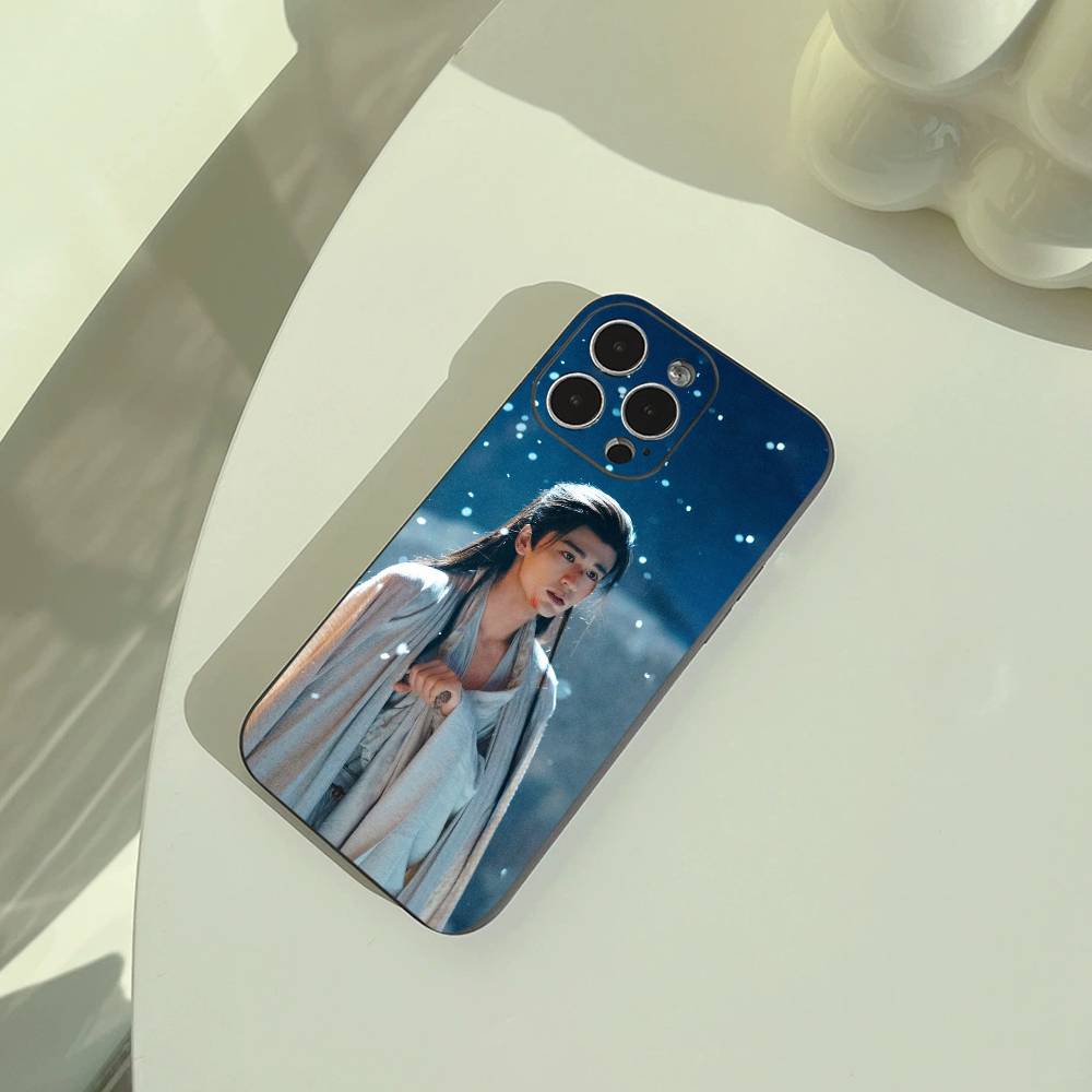 X-Xie Zheng&Fan Changyu Phone Case For iPhone 17,16,15,14,13,12,11 Pro Max,16/15/14Plus,XS Soft Black Cover
