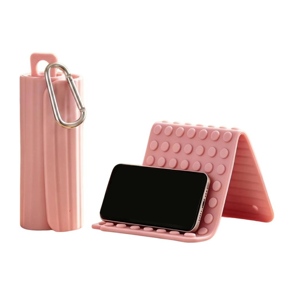 Adjustable Silicone Phone Holder Bendable Smartphones Support Bracket Desktop Use