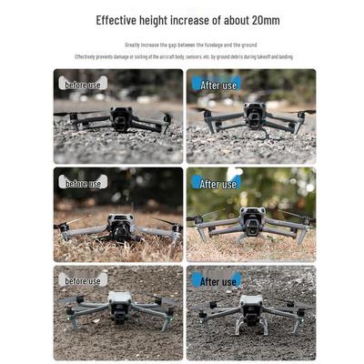 Foldable Heightened Landing Gear for DJI Air 3