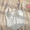 Ladies' Summer Sexy Tank Top Fashion Bow Back Top Women's Camisole Vest