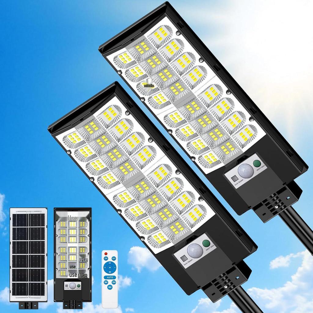 Waterproof Solar Wall Lamp with Remote Control for Outdoor or Courtyard Lighting