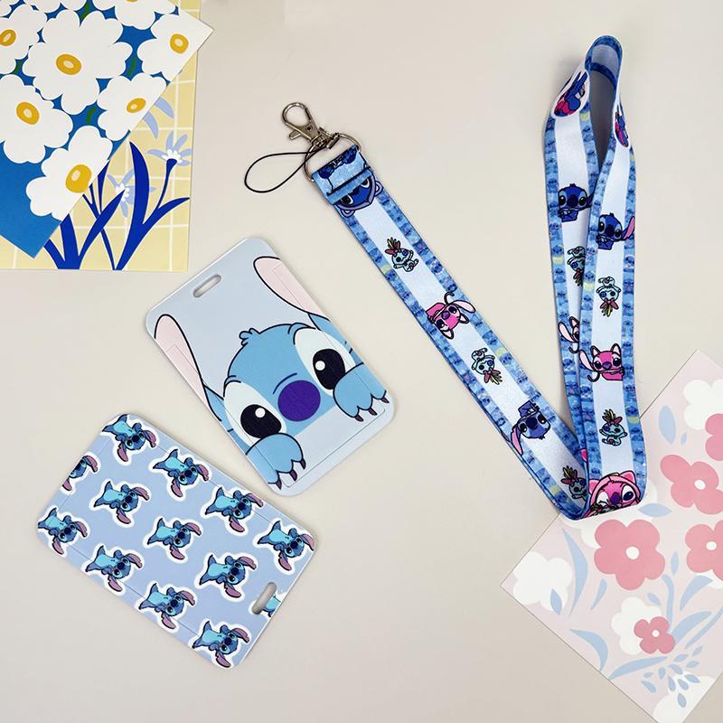 Anime Lanyards Keychain Animated Mobile Phone ID Card Pass Hang Rope DIY Jewelry Accessories