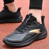 Anta Fashionable Comfortable Simple Classic Shock Absorbing Waterproof Low Top Casual Running Shoes Men sneaker Black 912345512-12