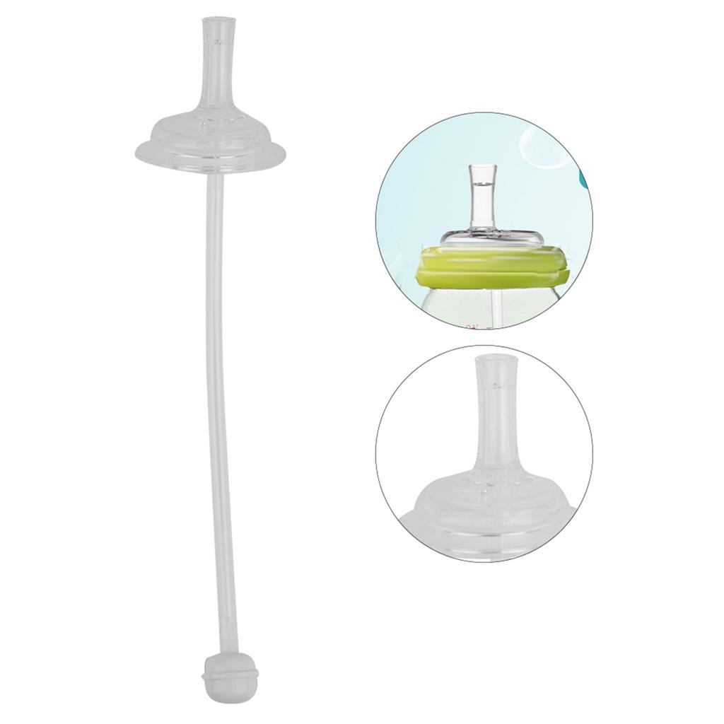 4 stücke Strohhalme Professionelle Food Grade Silikon Stroh Breiten Mund Baby Sippy Strohhalme Baby