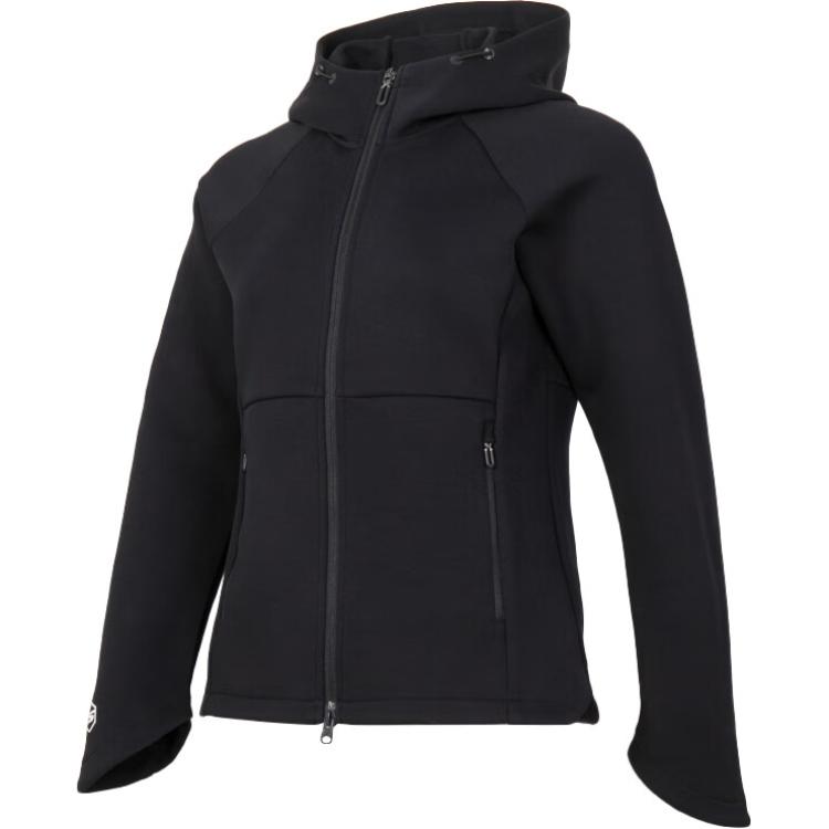 Skechers Comfortable Breathable Casual Running Jacket Women jackets Black P324W004-0018 M
