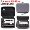 Travel Hard Shells with Strap for Insta360 Flow Gimbal Holder Inner Pocket Case with Zipper Easy Open Close Pouch