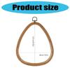 5 Pcs Embroidery Frame Droplets Embroidery Hoop Crosses Stitching Hoop Practical Embroidery Hoop for Craft Project